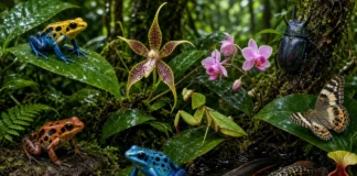 Mais de 2.000 novas espécies de plantas, insetos, peixes e anfíbios são descobertas na Amazônia entre 2015 e 2025 por 300 cientistas de 15 países