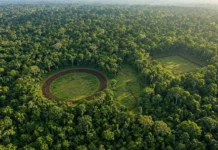 Laser sobrevoa floresta densa no Acre e revela quase 400 geoglifos de civilização Aquiry que pode ter reunido até 3 milhões de pessoas entre 600 a.C. e 850 d.C.
