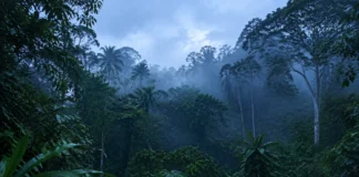 Uma onda de frio derrubou a temperatura da floresta a 10,5 °C e fez insetos e mamíferos desaparecerem por horas num silêncio que surpreendeu cientistas