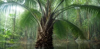 Uma palmeira guardada em herbários empurrou sua distribuição 515 quilômetros e provou que uma espécie conhecida do Peru e da Bolívia também vive no Brasil