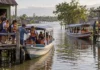Dois barcos escolares encurtaram uma rotina em que crianças saíam muito cedo e voltavam tarde na várzea de Santarém