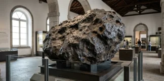 Bendegó fica décadas no sertão, enfrenta uma tentativa fracassada no século 19, chega ao Museu Nacional e sobrevive ao incêndio Bendegó fica décadas no sertão, enfrenta uma tentativa fracassada no século 19, chega ao Museu Nacional e sobrevive ao incêndio