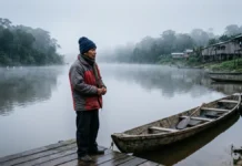 Massa polar avança pelo continente, derruba a temperatura em poucas horas e muda 2 rotinas ribeirinhas em 1 fenômeno chamado friagem Massa polar avança pelo continente, derruba a temperatura em poucas horas e muda 2 rotinas ribeirinhas em 1 fenômeno chamado friagem