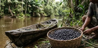 Açaí perde parte do valor nutricional em poucas horas, e 2 destinos após a colheita revelam o peso do transporte Açaí perde parte do valor nutricional em poucas horas, e 2 destinos após a colheita revelam o peso do transporte