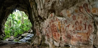 Duas décadas após os estudos de 1996, revisão das pinturas da Caverna da Pedra Pintada indica que o conjunto não tem idade única Duas décadas após os estudos de 1996, revisão das pinturas da Caverna da Pedra Pintada indica que o conjunto não tem idade única