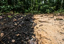 Resíduos orgânicos e fogo formam terra preta, que concentra quatro minerais e guarda até cem vezes mais carbono no solo amazônico Resíduos orgânicos e fogo formam terra preta, que concentra quatro minerais e guarda até cem vezes mais carbono no solo amazônico