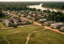 Ford funda cidade no Tapajós em 1927, instala hospital, cinema e campo de golfe em 10 mil km² e não recebe látex Ford funda cidade no Tapajós em 1927, instala hospital, cinema e campo de golfe em 10 mil km² e não recebe látex