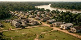 Ford funda cidade no Tapajós em 1927, instala hospital, cinema e campo de golfe em 10 mil km² e não recebe látex Ford funda cidade no Tapajós em 1927, instala hospital, cinema e campo de golfe em 10 mil km² e não recebe látex