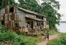 Quatro estruturas de Fordlândia continuam de pé no Tapajós, moradores reaproveitam ruínas e localidade vira distrito em 2017 Quatro estruturas de Fordlândia continuam de pé no Tapajós, moradores reaproveitam ruínas e localidade vira distrito em 2017