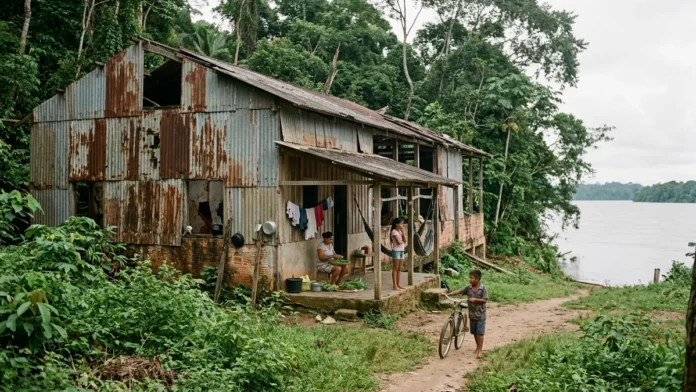 Quatro estruturas de Fordlândia continuam de pé no Tapajós, moradores reaproveitam ruínas e localidade vira distrito em 2017 Quatro estruturas de Fordlândia continuam de pé no Tapajós, moradores reaproveitam ruínas e localidade vira distrito em 2017