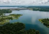 Represa é inaugurada em 1984 no Tocantins, forma lago de 200 quilômetros e altera o mapa de um trecho do Pará Represa é inaugurada em 1984 no Tocantins, forma lago de 200 quilômetros e altera o mapa de um trecho do Pará