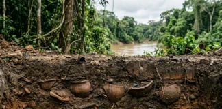 Taperinha pode ter cerâmica mil anos anterior à do norte sul-americano e três mil anos à dos Andes e Mesoamérica Taperinha pode ter cerâmica mil anos anterior à do norte sul-americano e três mil anos à dos Andes e Mesoamérica