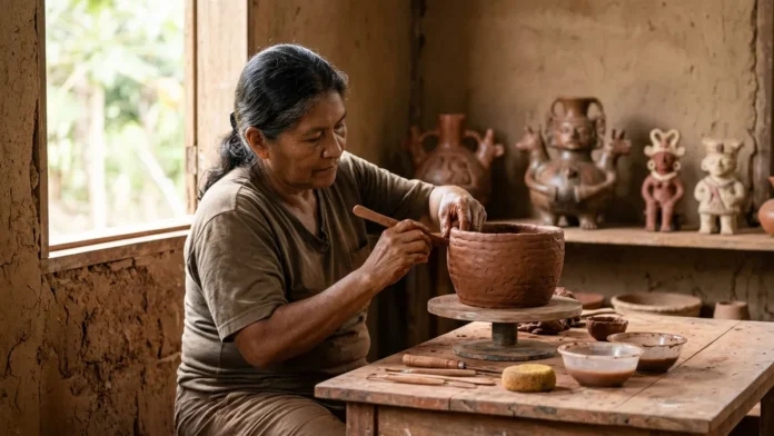 Cerâmica tapajônica deixa de ser só peça de museu, ganha dois usos em Santarém e aproxima patrimônio arqueológico da economia local Cerâmica tapajônica deixa de ser só peça de museu, ganha dois usos em Santarém e aproxima patrimônio arqueológico da economia local