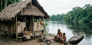 Indígenas, mestiços e pobres vivem em cabanas no Grão-Pará e transformam um apelido em nome da revolta entre 1835 e 1840 Indígenas, mestiços e pobres vivem em cabanas no Grão-Pará e transformam um apelido em nome da revolta entre 1835 e 1840
