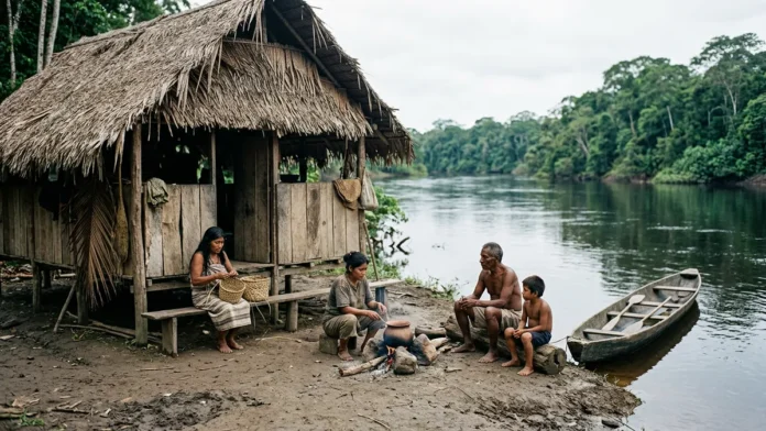 Indígenas, mestiços e pobres vivem em cabanas no Grão-Pará e transformam um apelido em nome da revolta entre 1835 e 1840 Indígenas, mestiços e pobres vivem em cabanas no Grão-Pará e transformam um apelido em nome da revolta entre 1835 e 1840