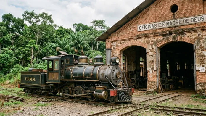 Dois governos recuperam locomotiva e oficina da Madeira-Mamoré, que atravessaram o século XX entre glória e abandono, para formar museu em Porto Velho