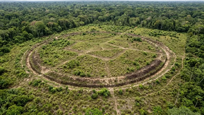 Dois elementos, vala e aterro, repetem quatro formas geométricas em diferentes sítios de geoglifos amazônicos, segundo estudo Dois elementos, vala e aterro, repetem quatro formas geométricas em diferentes sítios de geoglifos amazônicos, segundo estudo