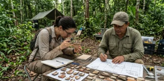 Arqueólogos discutem há décadas a existência de um cacicado no baixo Tapajós, enquanto duas leituras da evidência mantêm o debate aberto Arqueólogos discutem há décadas a existência de um cacicado no baixo Tapajós, enquanto duas leituras da evidência mantêm o debate aberto