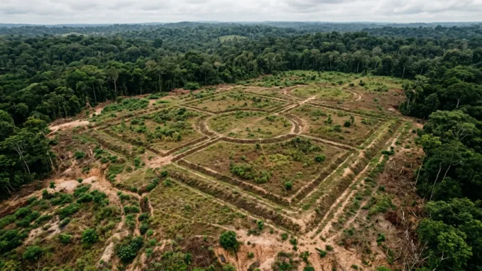 Geoglifos do Acre aparecem após duas pistas e uma datação recua a ocupação pré-colonial para antes do esperado Geoglifos do Acre aparecem após duas pistas e uma datação recua a ocupação pré-colonial para antes do esperado