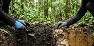 Povos antigos da Amazônia produzem terra preta ao longo de centenas de anos e cientistas testam fertilizante orgânico enquanto duas hipóteses disputam sua origem Povos antigos da Amazônia produzem terra preta ao longo de centenas de anos e cientistas testam fertilizante orgânico enquanto duas hipóteses disputam sua origem