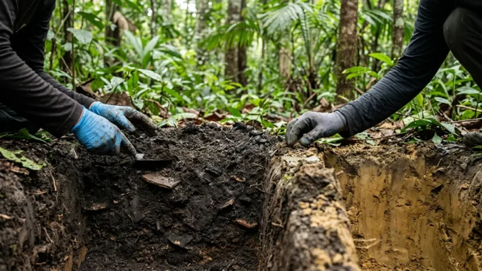 Povos antigos da Amazônia produzem terra preta ao longo de centenas de anos e cientistas testam fertilizante orgânico enquanto duas hipóteses disputam sua origem Povos antigos da Amazônia produzem terra preta ao longo de centenas de anos e cientistas testam fertilizante orgânico enquanto duas hipóteses disputam sua origem