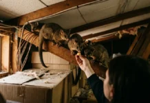 Milhares de animais nativos encontram abrigo em casas na Austrália e mudam a relação com a vida urbana Milhares de animais nativos encontram abrigo em casas na Austrália e mudam a relação com a vida urbana