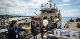 Expedição sai de Tumaco para investigar El Niño em 2026 e medir efeitos que chegam ao Pacífico e à Amazônia Expedição sai de Tumaco para investigar El Niño em 2026 e medir efeitos que chegam ao Pacífico e à Amazônia