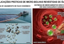 Bolhas revestidas de óleo podem revelar como conter poluentes e liberar remédios com pesquisa de US$ 590 mil Bolhas revestidas de óleo podem revelar como conter poluentes e liberar remédios com pesquisa de US$ 590 mil