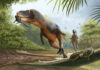 Pena fossilizada em cocô de dinossauro preserva pista sobre as aves que sobreviveram à extinção Pena fossilizada em cocô de dinossauro preserva pista sobre as aves que sobreviveram à extinção
