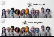 Três espécies de mosquitos escolhem pessoas diferentes e revelam o papel das bactérias da pele Três espécies de mosquitos escolhem pessoas diferentes e revelam o papel das bactérias da pele