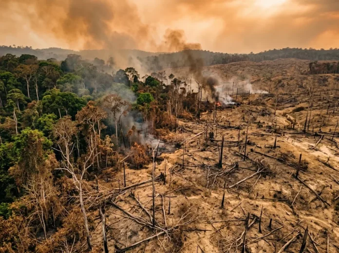 Florestas em colapso podem elevar o aquecimento em 30% e acrescentar até 0,4°C ao fim do século Florestas em colapso podem elevar o aquecimento em 30% e acrescentar até 0,4°C ao fim do século