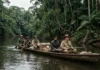 Ex-presidente americano Theodore Roosevelt desceu rio desconhecido da Amazônia com Rondon em 1914, perdeu três homens e quase não retornou Ex-presidente americano Theodore Roosevelt desceu rio desconhecido da Amazônia com Rondon em 1914, perdeu três homens e quase não retornou
