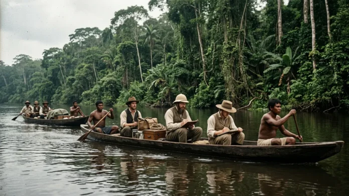 Expedição Langsdorff percorre 17 mil quilômetros até a Amazônia e vê o chefe perder a razão após febres no Juruena