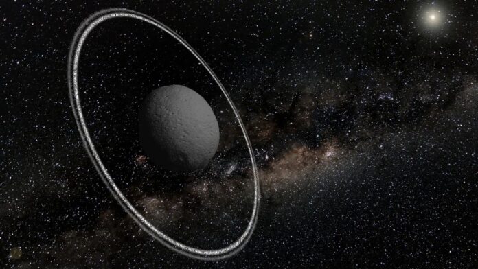 Anéis de Chariklo, entre Saturno e Urano, mudam de aparência e abrem novas dúvidas sobre o Sistema Solar Anéis de Chariklo, entre Saturno e Urano, mudam de aparência e abrem novas dúvidas sobre o Sistema Solar
