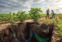 Soja de raízes mais profundas pode resistir a extremos do clima e guardar mais carbono no solo Soja de raízes mais profundas pode resistir a extremos do clima e guardar mais carbono no solo
