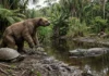 No Mioceno, preguiças terrestres de até seis metros e tartarugas gigantes dividiam pântano amazônico com o Purussaurus No Mioceno, preguiças terrestres de até seis metros e tartarugas gigantes dividiam pântano amazônico com o Purussaurus