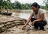 Morador ribeirinho acompanha a barranca todos os dias e se torna peça central na localização de fósseis da Amazônia Morador ribeirinho acompanha a barranca todos os dias e se torna peça central na localização de fósseis da Amazônia