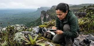 Expedição passa 19 dias na Serra do Aracá, a 1.265 metros, e coleta 15 lagartos e anfíbios candidatos a espécies novas Expedição passa 19 dias na Serra do Aracá, a 1.265 metros, e coleta 15 lagartos e anfíbios candidatos a espécies novas