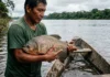 Peixe do rio Madeira chega a 75 vezes o limite da OMS e coloca 951 comunidades em risco entre Peru, Bolívia e Amazonas Peixe do rio Madeira chega a 75 vezes o limite da OMS e coloca 951 comunidades em risco entre Peru, Bolívia e Amazonas