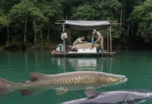 Pesquisadores da UFPA decifram os genomas do pirarucu e do filhote e criam base para criação em cativeiro e rastreamento do pescado Pesquisadores da UFPA decifram os genomas do pirarucu e do filhote e criam base para criação em cativeiro e rastreamento do pescado