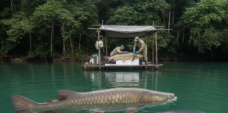 Pesquisadores da UFPA decifram os genomas do pirarucu e do filhote e criam base para criação em cativeiro e rastreamento do pescado Pesquisadores da UFPA decifram os genomas do pirarucu e do filhote e criam base para criação em cativeiro e rastreamento do pescado