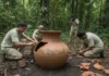 Iphan exige estudo antes de obra em terreno de Itacoatiara e arqueólogos encontram urna com restos de oito pessoas, incluindo duas crianças Iphan exige estudo antes de obra em terreno de Itacoatiara e arqueólogos encontram urna com restos de oito pessoas, incluindo duas crianças