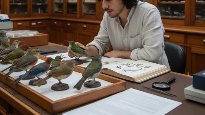 Museu universitário compara material antigo e participa da descrição de uma espécie nova de ave no Brasil