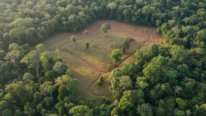 Levantamento com laser revela estruturas de terra na Amazônia e reabre a escala das sociedades que ocuparam a floresta