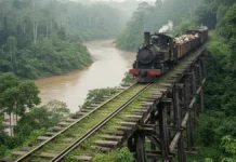 Brasil pagou dois milhões de libras, cedeu terras e prometeu ferrovia para incorporar 190 mil quilômetros quadrados do Acre em 1903 Brasil pagou dois milhões de libras, cedeu terras e prometeu ferrovia para incorporar 190 mil quilômetros quadrados do Acre em 1903