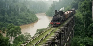 Brasil pagou dois milhões de libras, cedeu terras e prometeu ferrovia para incorporar 190 mil quilômetros quadrados do Acre em 1903 Brasil pagou dois milhões de libras, cedeu terras e prometeu ferrovia para incorporar 190 mil quilômetros quadrados do Acre em 1903