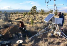 Solo do deserto absorve CO2 à noite e devolve gás ao amanhecer, revela ciclo oculto em minerais Solo do deserto absorve CO2 à noite e devolve gás ao amanhecer, revela ciclo oculto em minerais