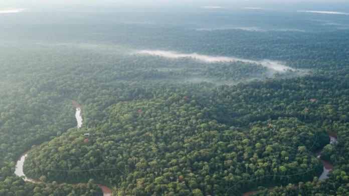 Amazônia protegida concentrou 61% do carbono capturado em 2023, mas estudo projeta queda para 82,257 bilhões de toneladas em 2030 Amazônia protegida concentrou 61% do carbono capturado em 2023, mas estudo projeta queda para 82,257 bilhões de toneladas em 2030