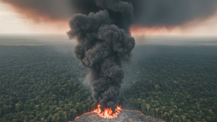 Incêndios fazem perda de floresta tropical primária quintuplicar em um ano e Brasil concentra 42% do recorde registrado em 2024