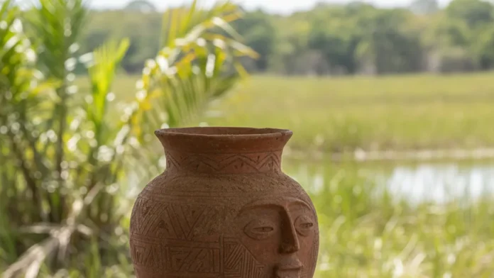 Comunidade Javaé encontra urna funerária na Ilha do Bananal e pesquisadores iniciam estudos que podem revelar práticas de povos antigos do Tocantins
